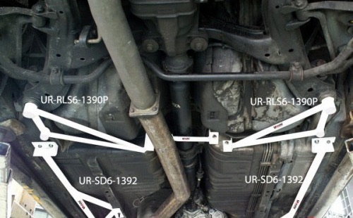 Nissan Skyline ENR33 / GTR33 Rear Lower Side Arm Bar 6PT