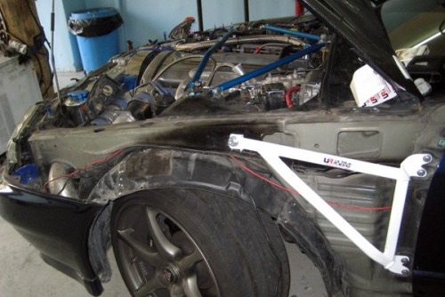 Nissan Skyline GTR R32 Fender Bar 3PT