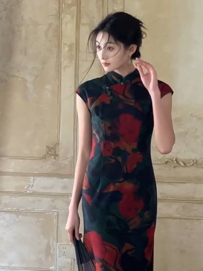 Han Di Floral Cheongsam