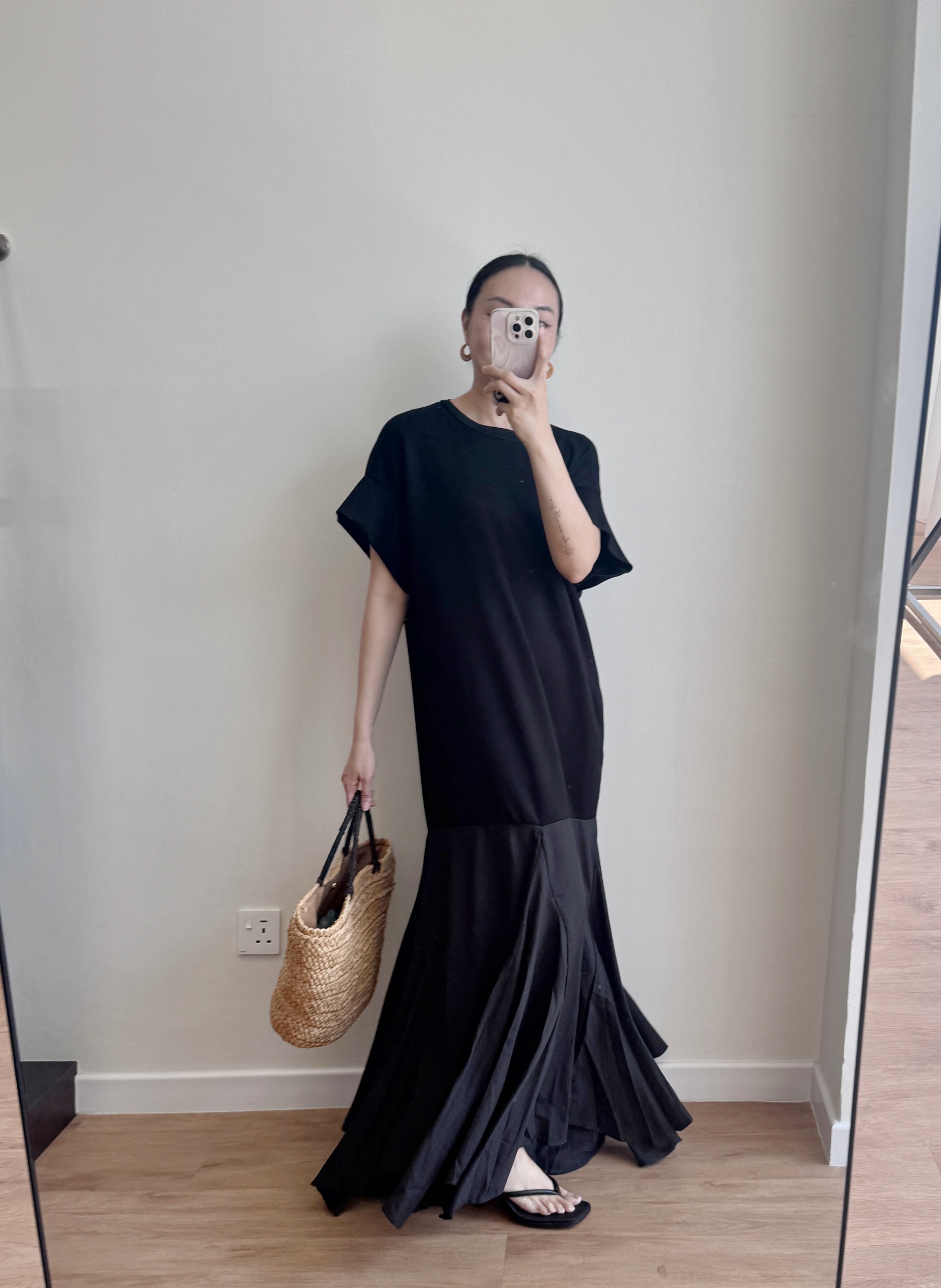 Vivica Sheer Flare Dress
