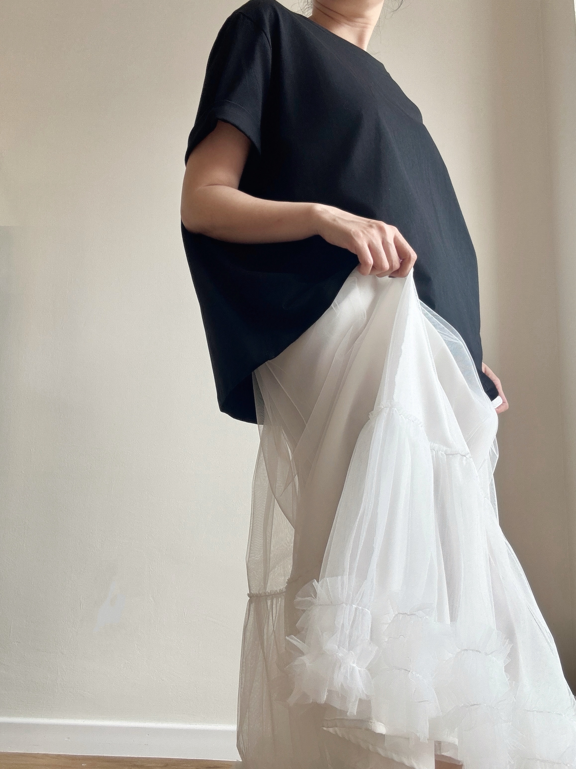 Venyce Layered Mesh Skirt