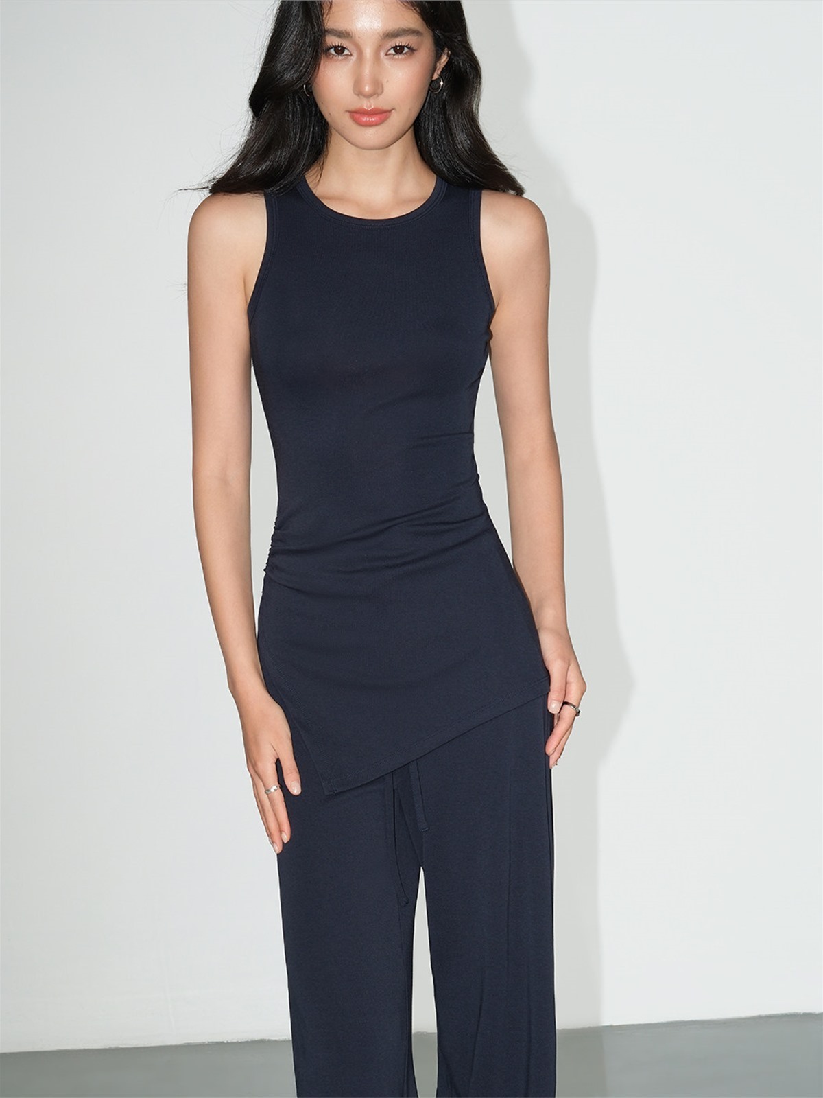 Lenora Draped Tank Top & Wide-Leg Pants (Sold Separately)