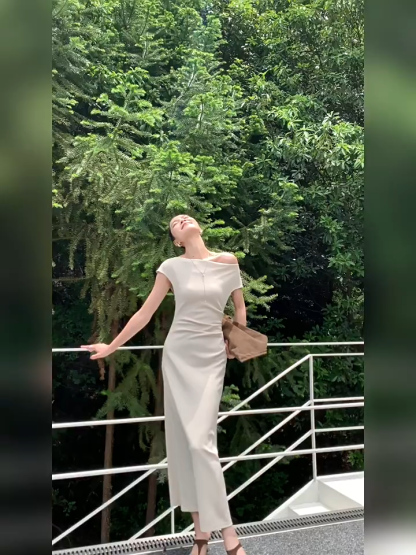 Malvie One Shoulder Dress