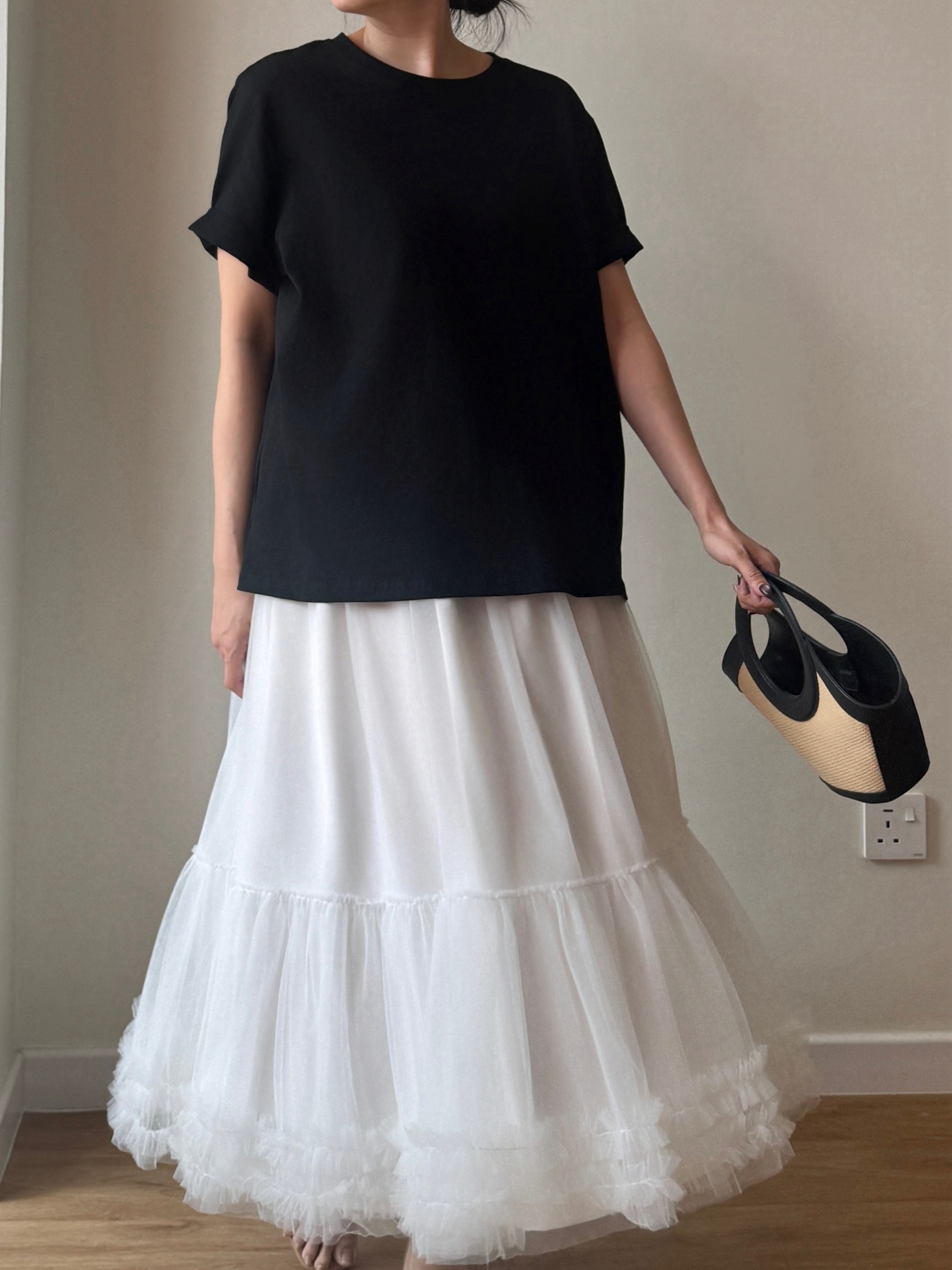 Venyce Layered Mesh Skirt