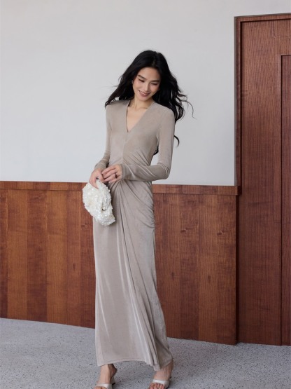 Hadley Long-Sleeve Maxi Dress