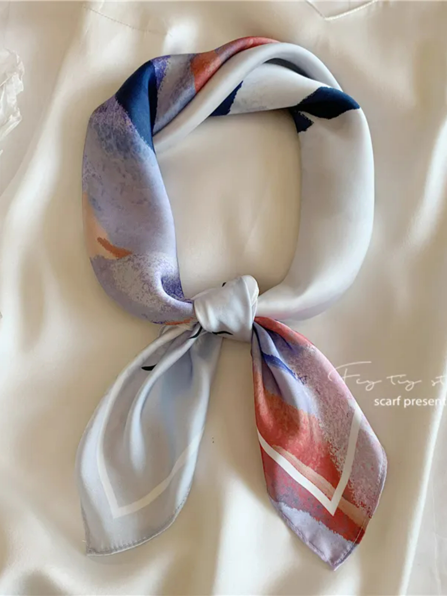 Forest Little Scarf-The Black Bow-