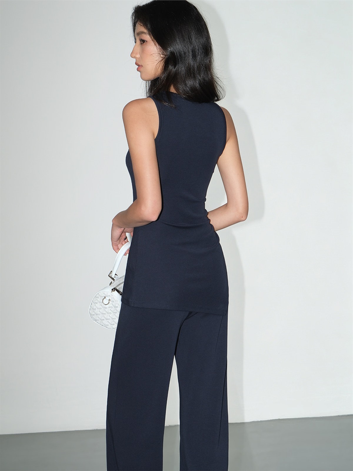Lenora Draped Tank Top & Wide-Leg Pants (Sold Separately)