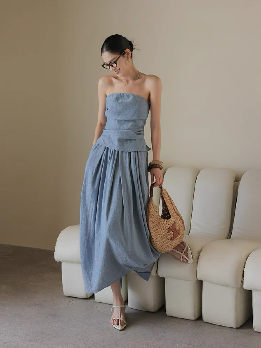 Margot Tube Top & Culottoes & Skirt