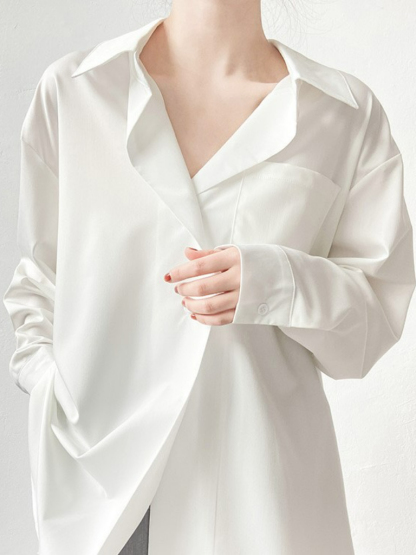 Jayz Designer Oversized Boyfriend Shirt-The Black Bow-
