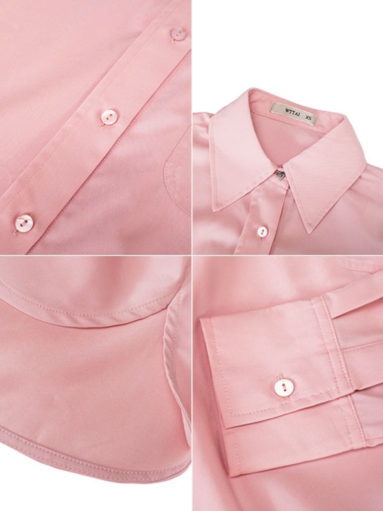 Xaylee Drop Shoulder Shirt-The Black Bow-