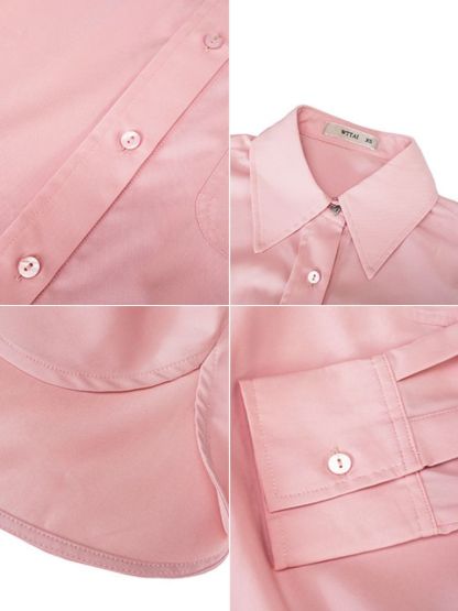 Xaylee Drop Shoulder Shirt-The Black Bow-