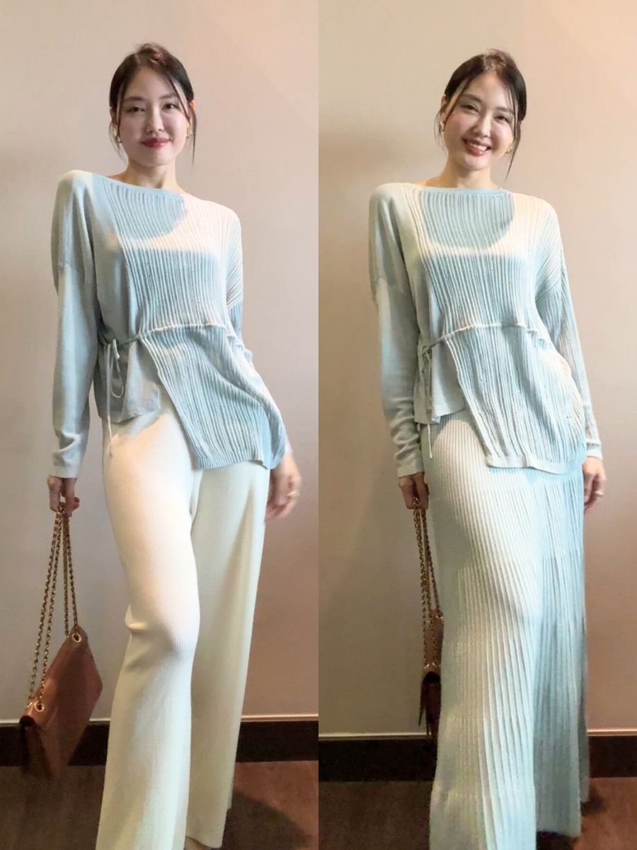 Erin Sheer Knit Top