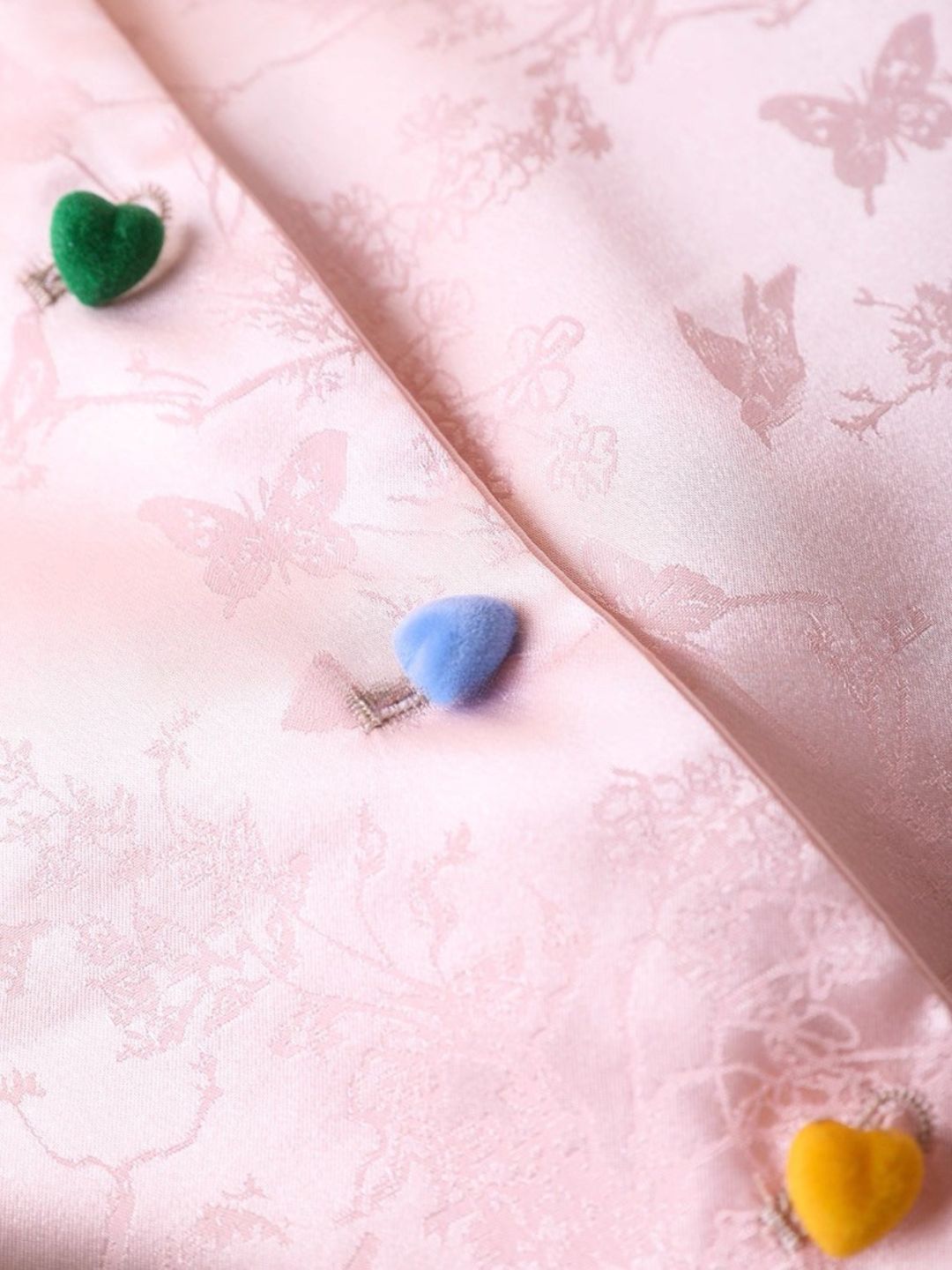 Ling An Two Sided An Butterfly Printing Oriental Vest