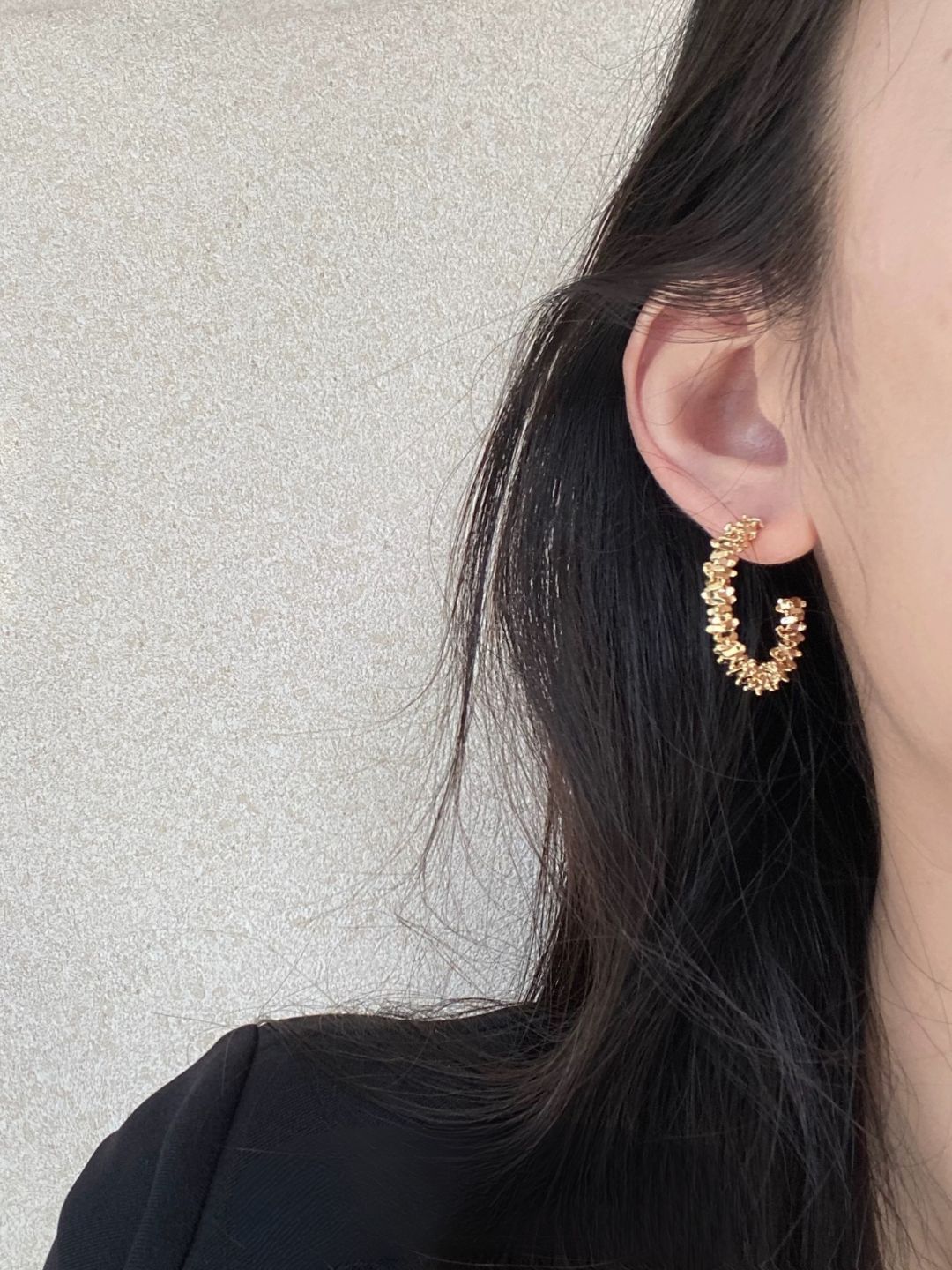Zenya Bling Hoop Earrings