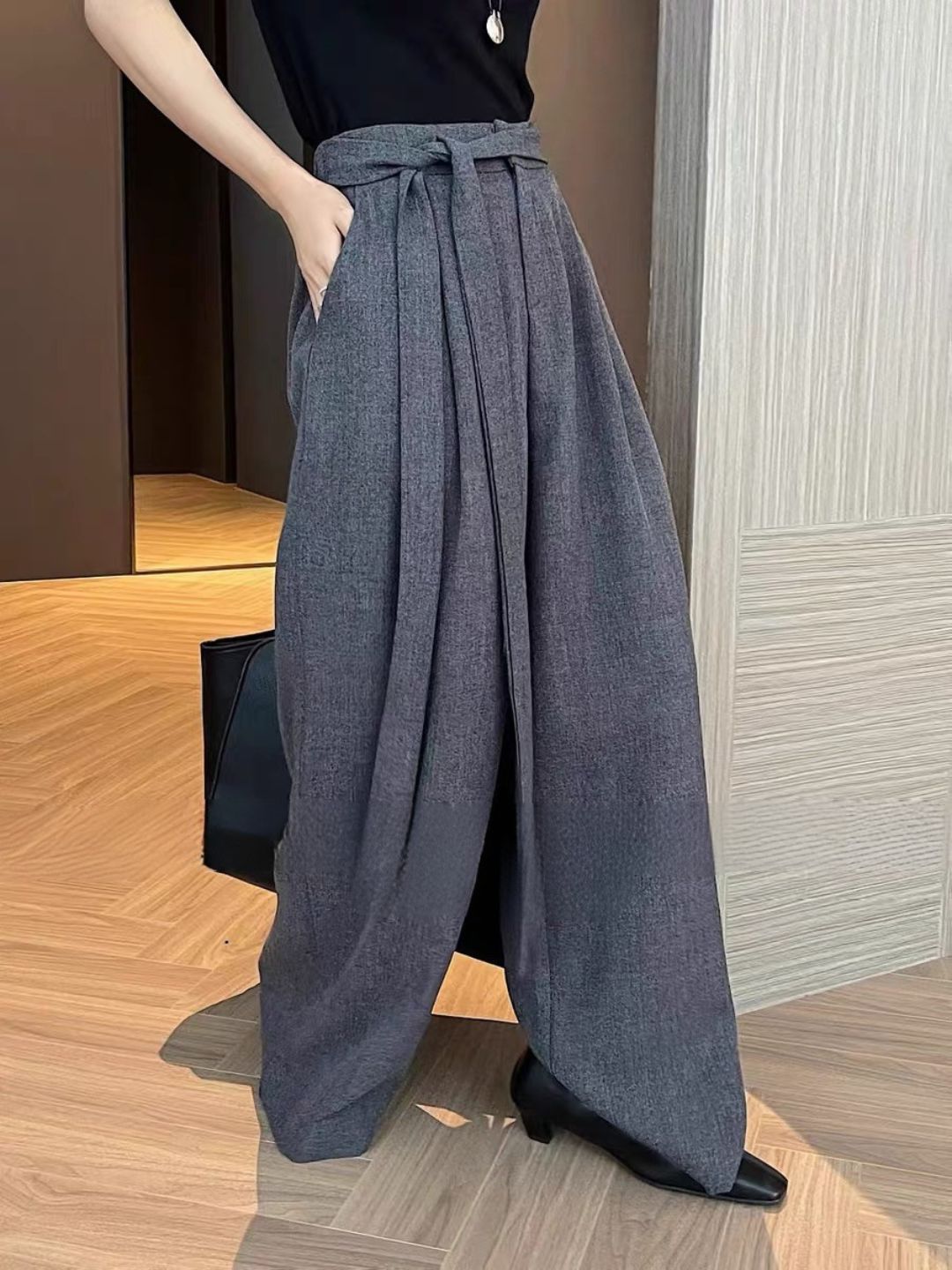 Chaff OL Pants with Waist Tie (PT104)