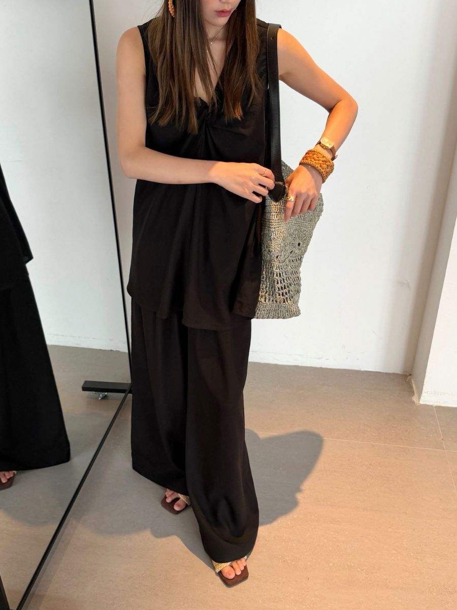 Penelop Front Knot Top & Pants Set
