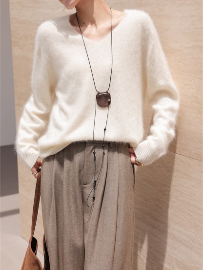 Heranny Furry Wool Top