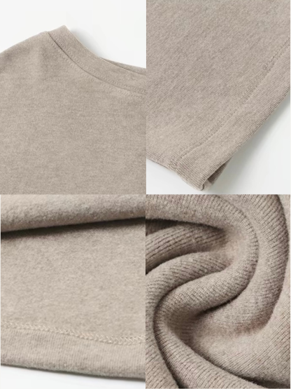Gracia One Shoulder Knit Top & Drawstring Pants (Sold Seperately)