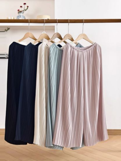 Ling Fei Delicate Pleated Culottes