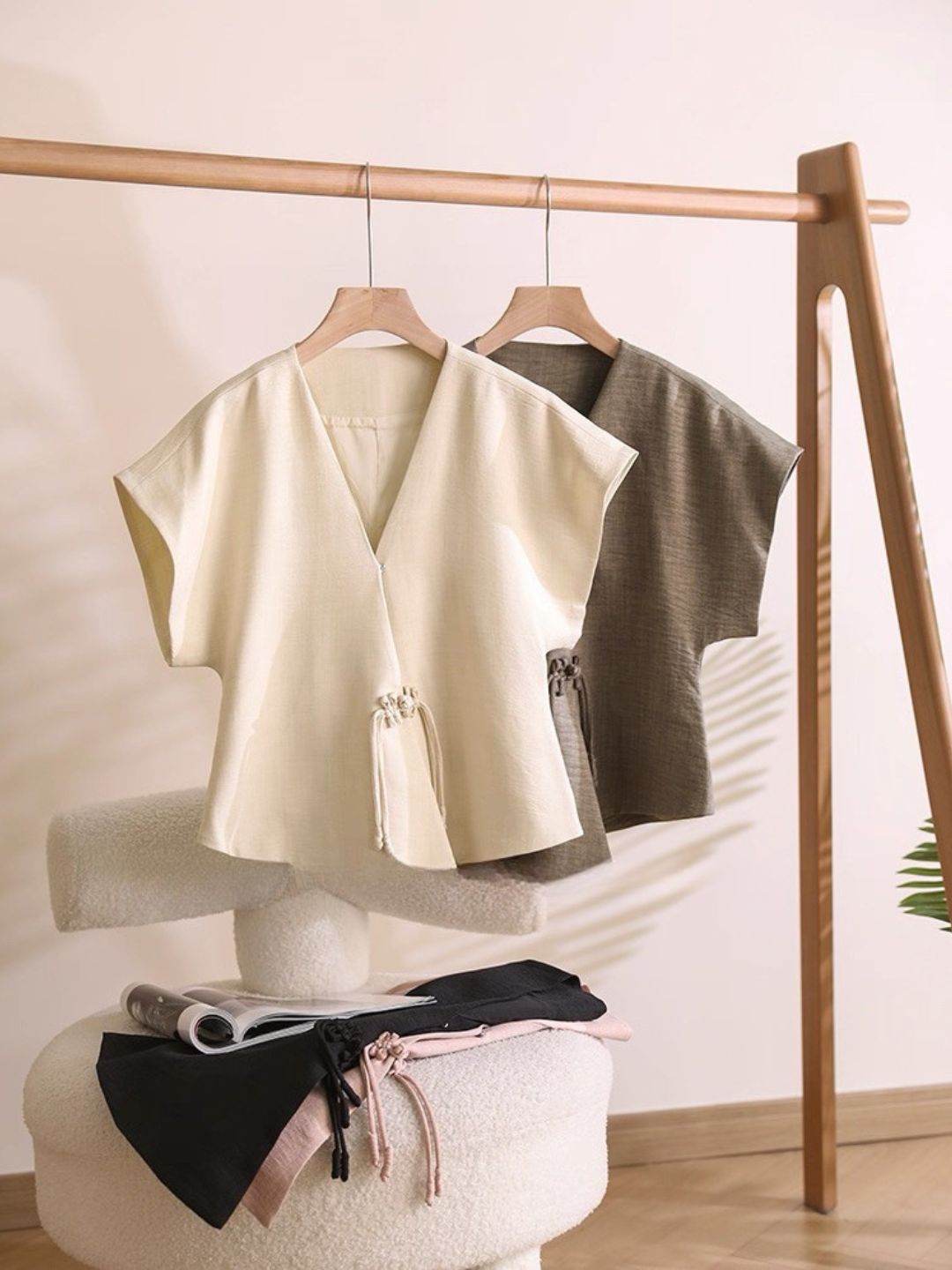 Ling Hua Oriental Top & Skirt Set