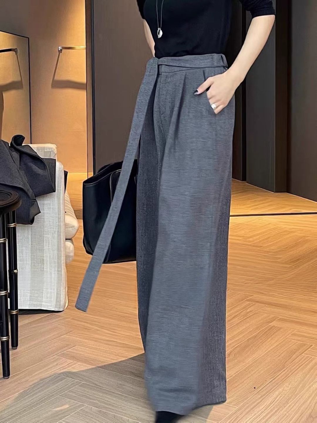 Chaff OL Pants with Waist Tie (PT104)