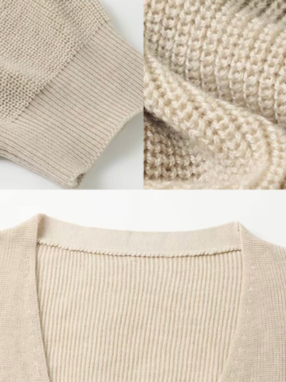 Gianna Four-Piece Soft Knit Set (Sold Seperately-Top, Cardigan, Pants, Skirt)