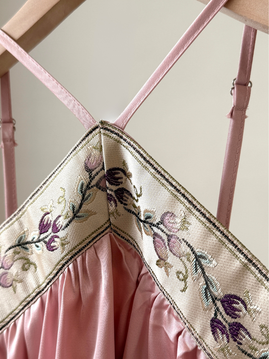 Li Mei Halter Neck Oriental Top