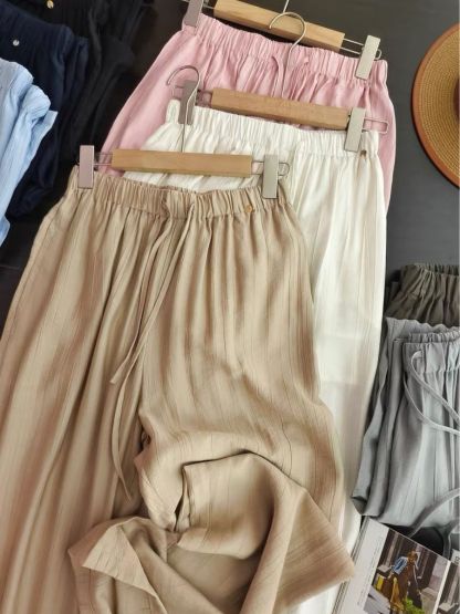 Ling Ji Textured Culottes