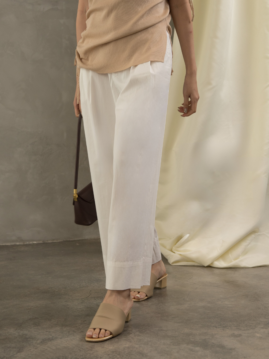 Ginette Culottes (Discounted-S, M, L size)-The Black Bow-