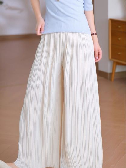 Ling Fei Delicate Pleated Culottes