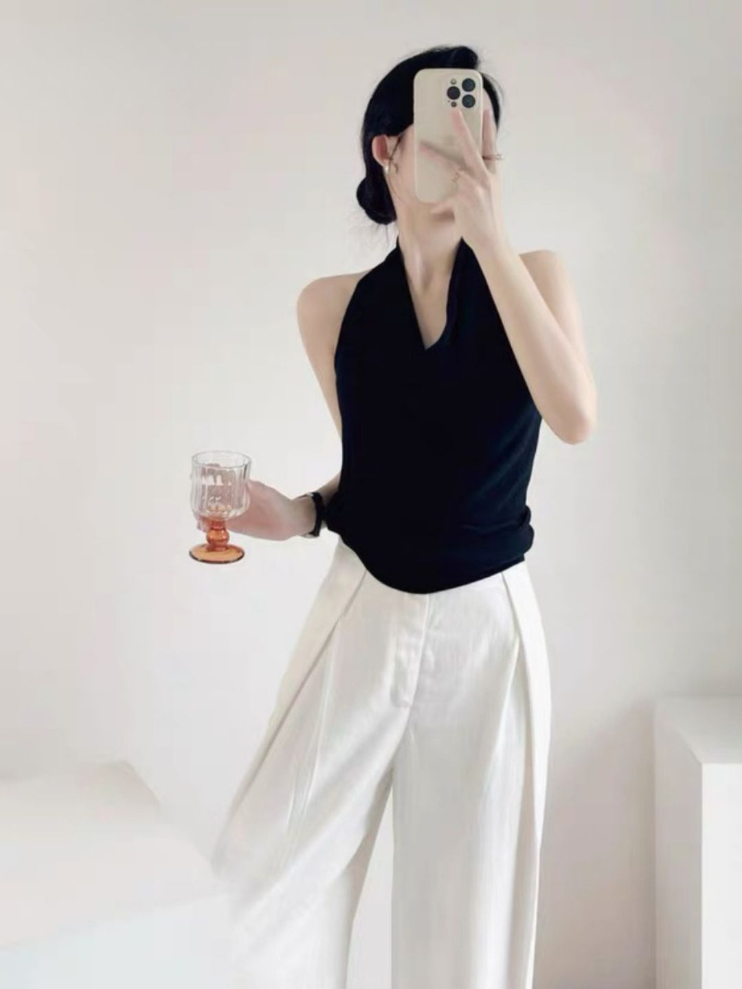 Landry Swing Collar Knit Top