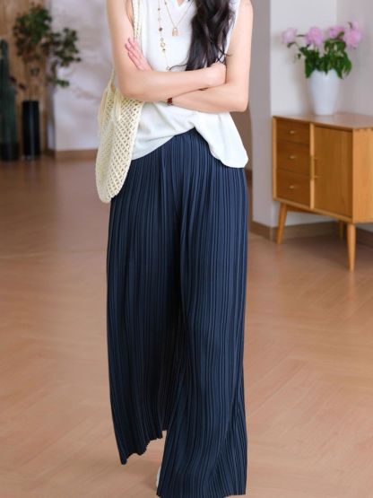 Ling Fei Delicate Pleated Culottes