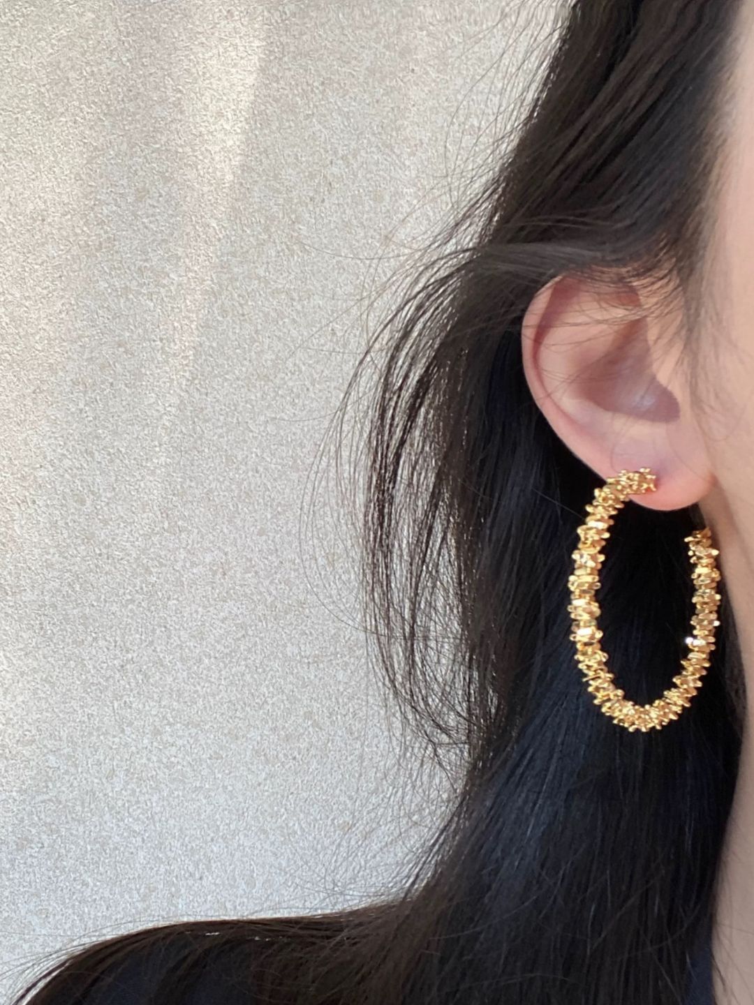 Zenya Bling Hoop Earrings