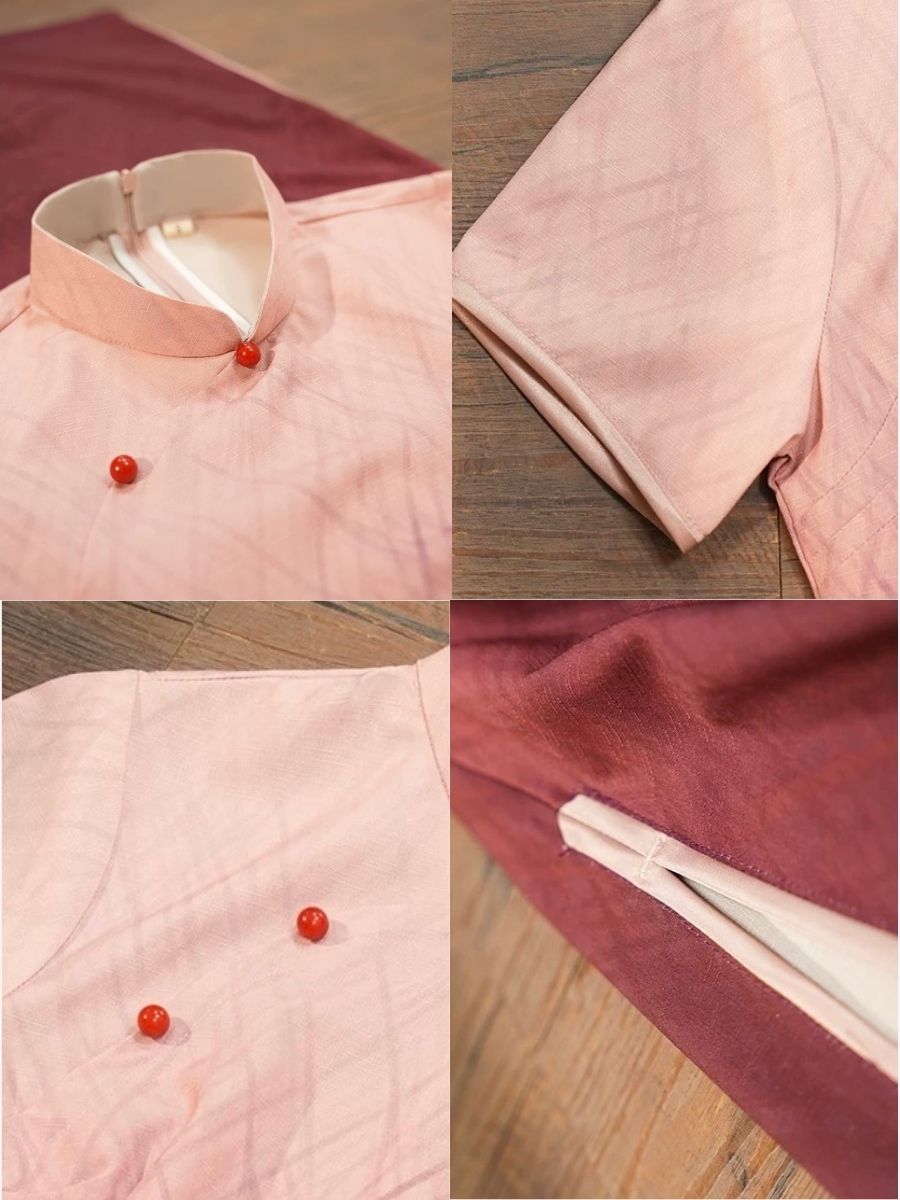 Han Hua Gradient Color Cheongsam