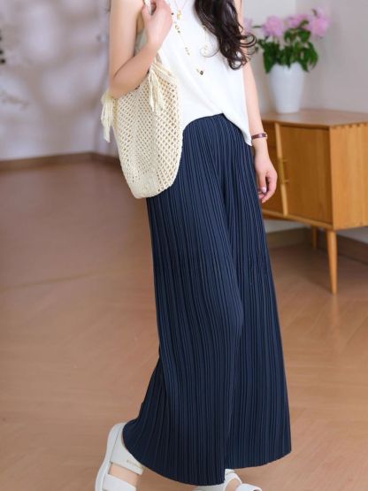 Ling Fei Delicate Pleated Culottes