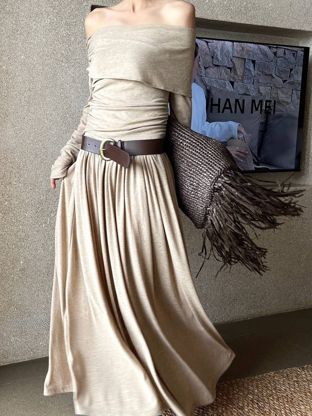 Winifred Off Shoulder Maxi Dress