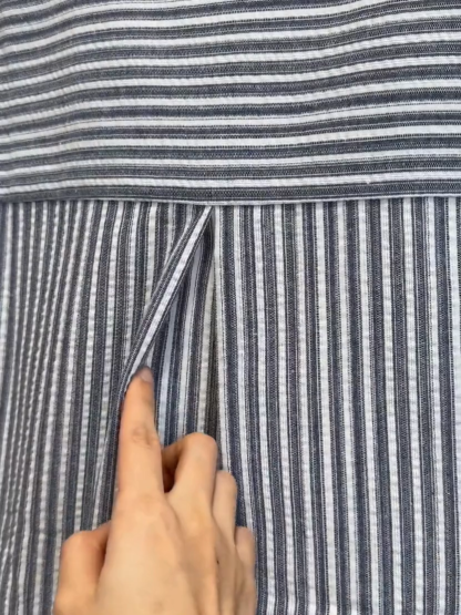 Stripe Collar Top (TP103)