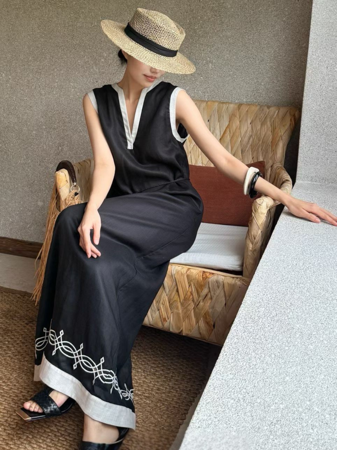 Wran Sleeveless Maxi Dress
