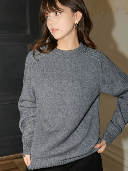 Kaisey Autumn/Winter Sweater-The Black Bow-