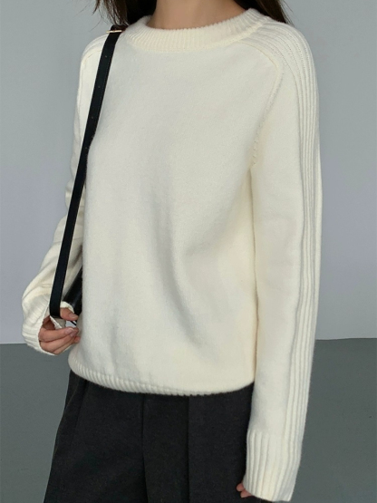 Kaisey Autumn/Winter Sweater-The Black Bow-