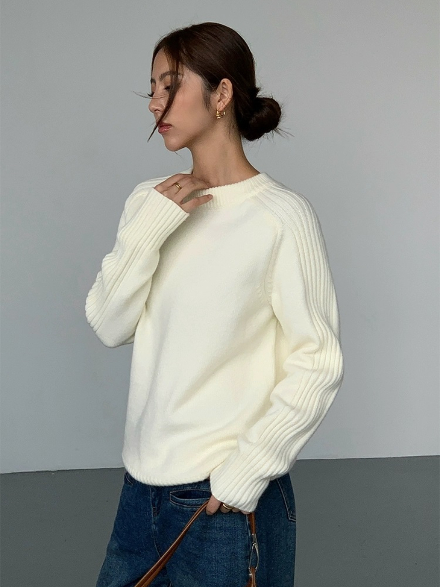 Kaisey Autumn/Winter Sweater-The Black Bow-