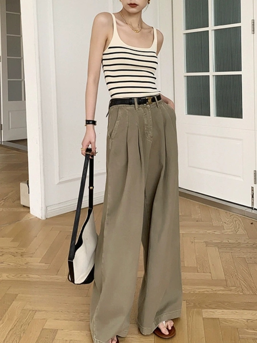 Gya Striped Knit Top (Discounted-Free Size)-The Black Bow-