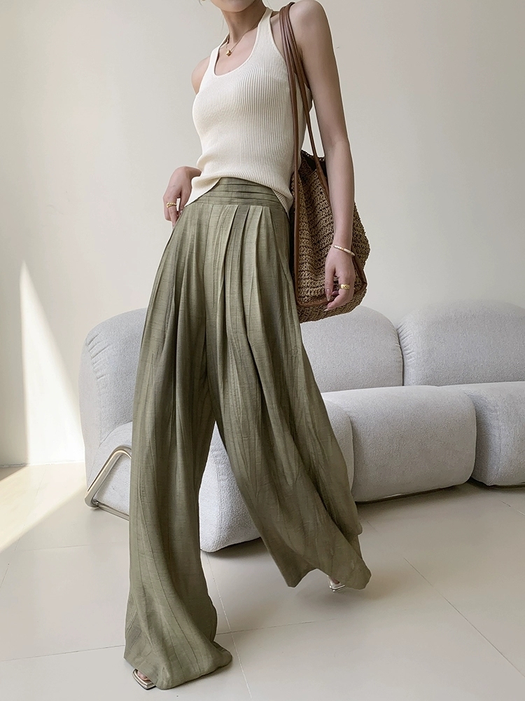 Ding Wei Culottes -The Black Bow