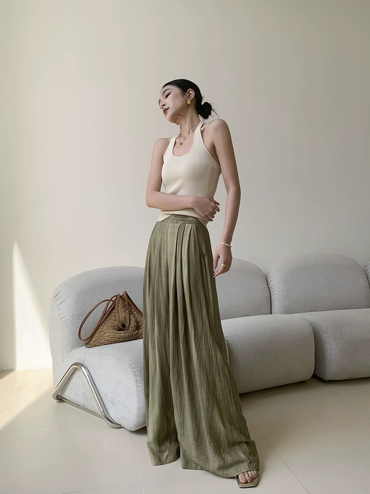 Ding Wei Culottes -The Black Bow-