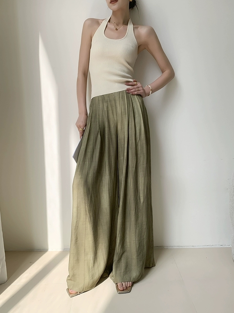 Ding Wei Culottes -The Black Bow-