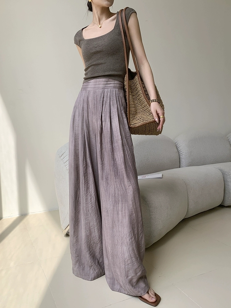 Ding Wei Culottes -The Black Bow-