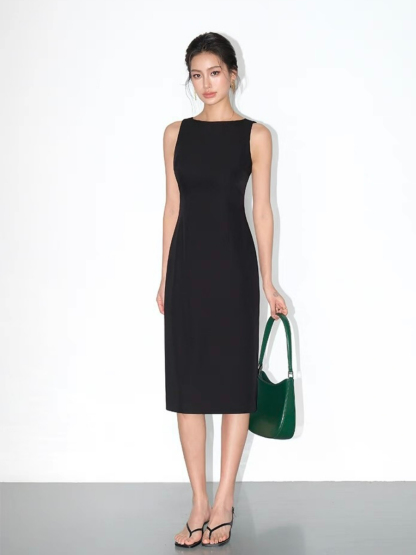 Katalyna Sleeveless Midi Dress