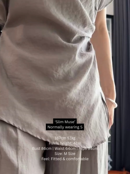 Chira Ultra Comfy Casual Top & Pants Set (PTS105)