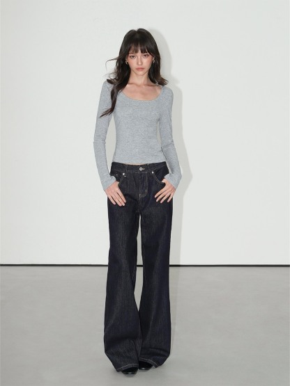 Leonora Ruched Turtleneck Layered Top