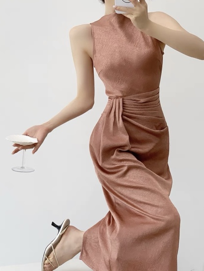Keyna Waist Ruched Dress